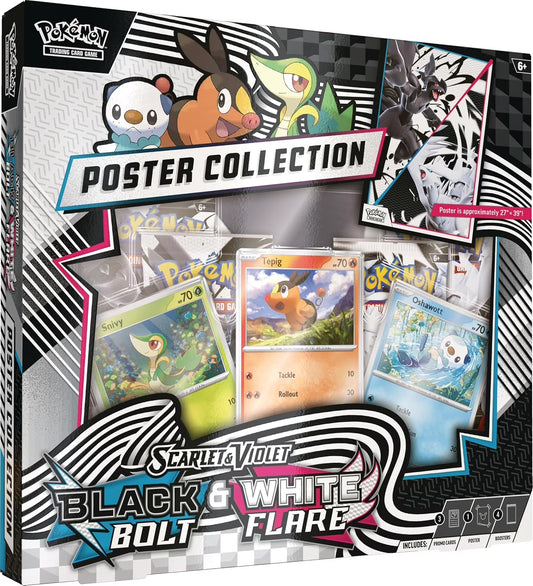 TCG Scarlet & Violet 10.5 Unova Poster Collection Box - 4 Packs